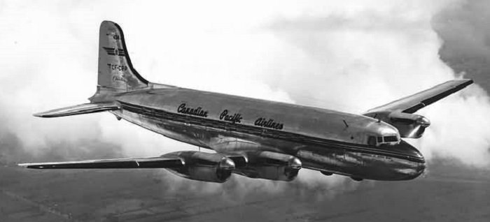 A DC-4 Canadian Pacific Air Lines